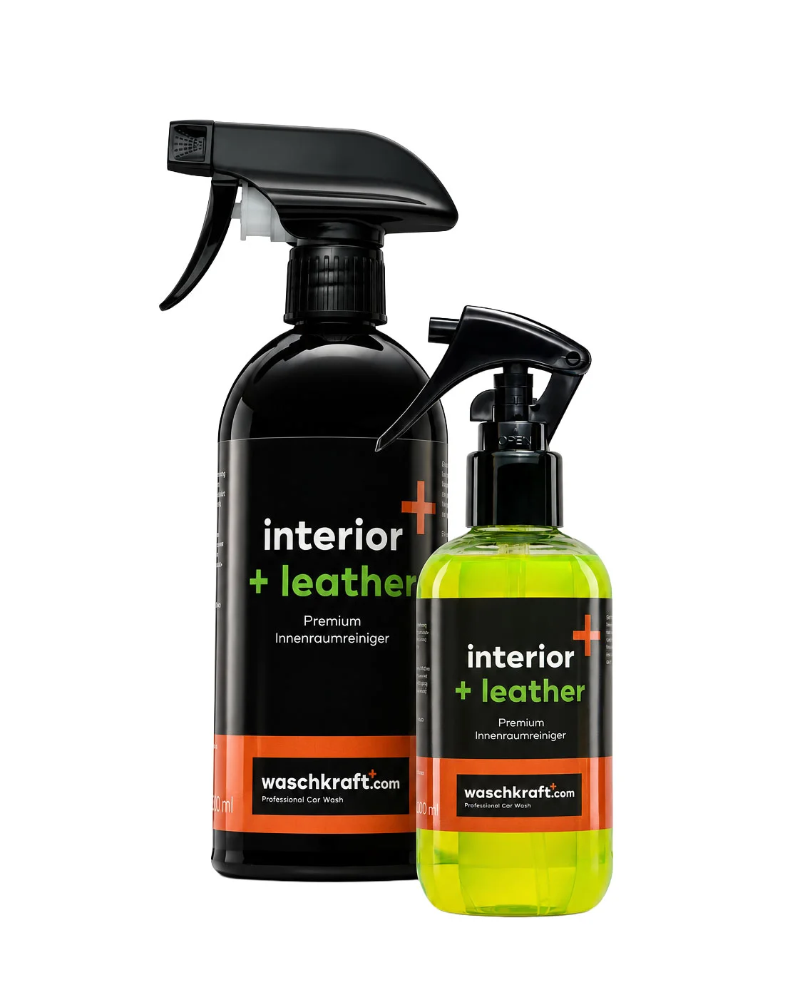 waschkraft+® interior+leather Sprühflasche
