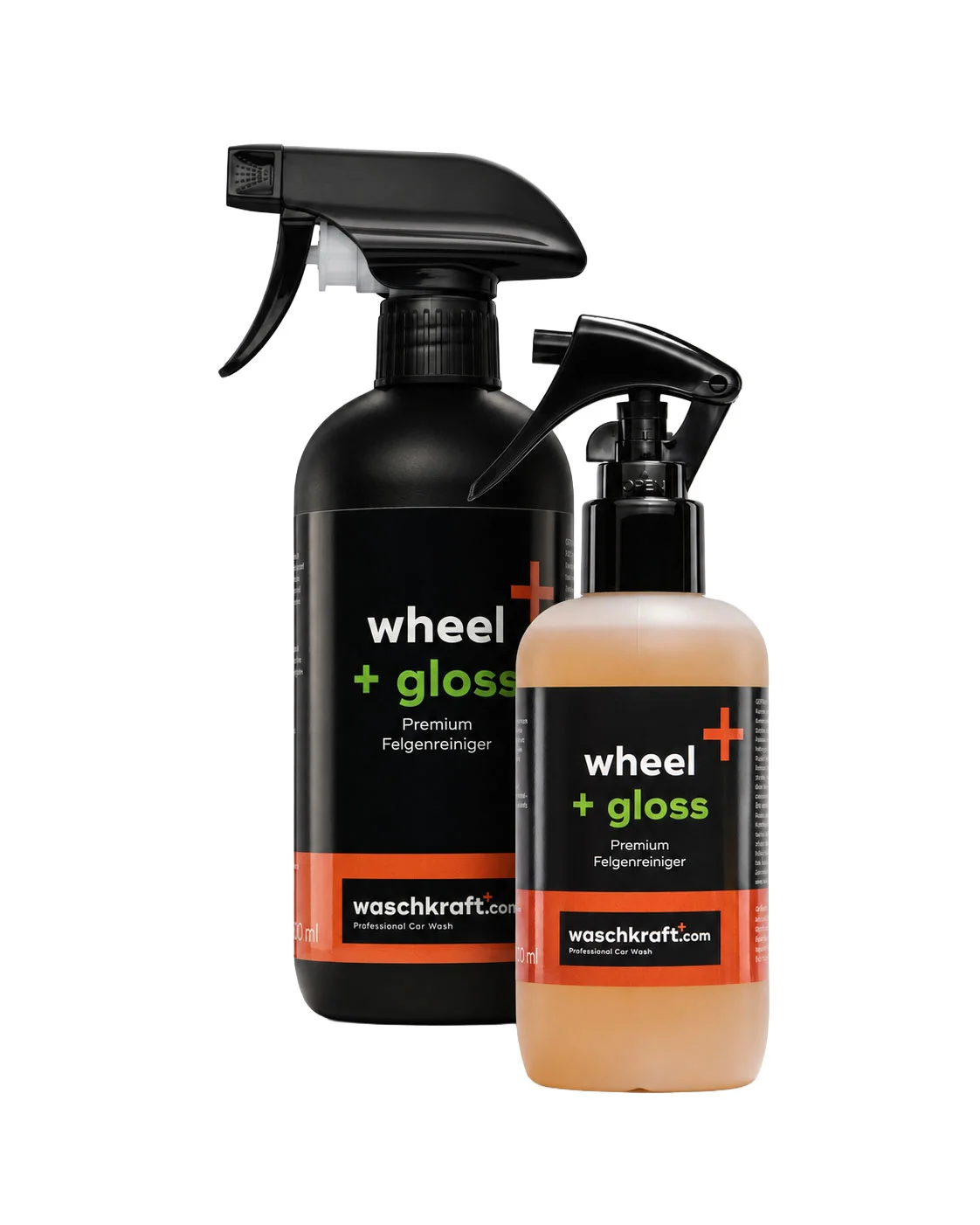 waschkraft+® wheel+gloss Sprühflasche